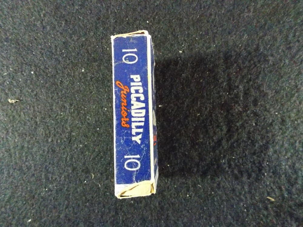 Vintage Piccadilly Juniors Empty Cigarette Packet Box