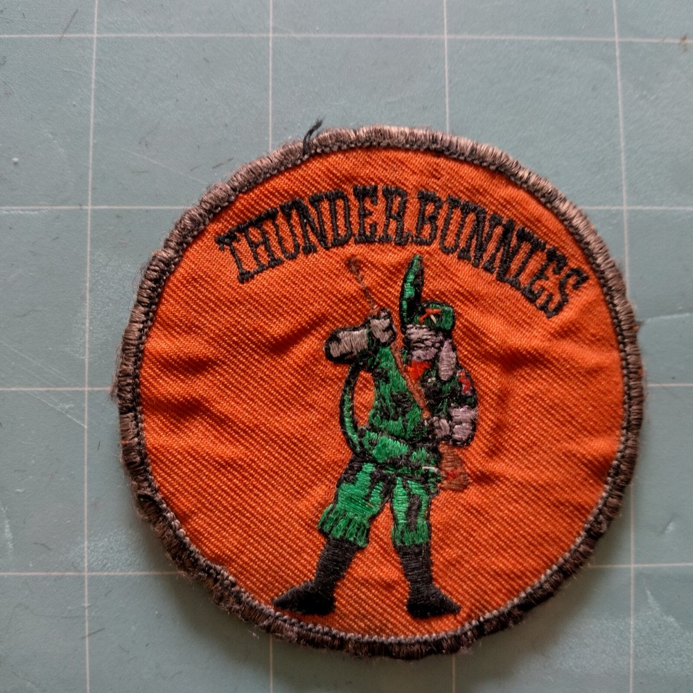 Thunder Bunnies Paintball Patch size 3x3