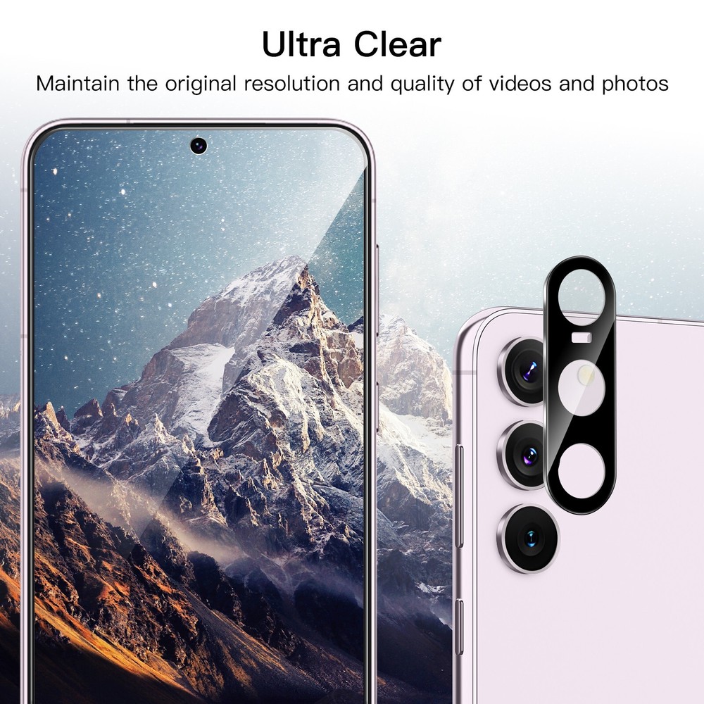 JETech Screen Protector for Samsung Galaxy S23 Plus 5G 6.6" with Lens Protector