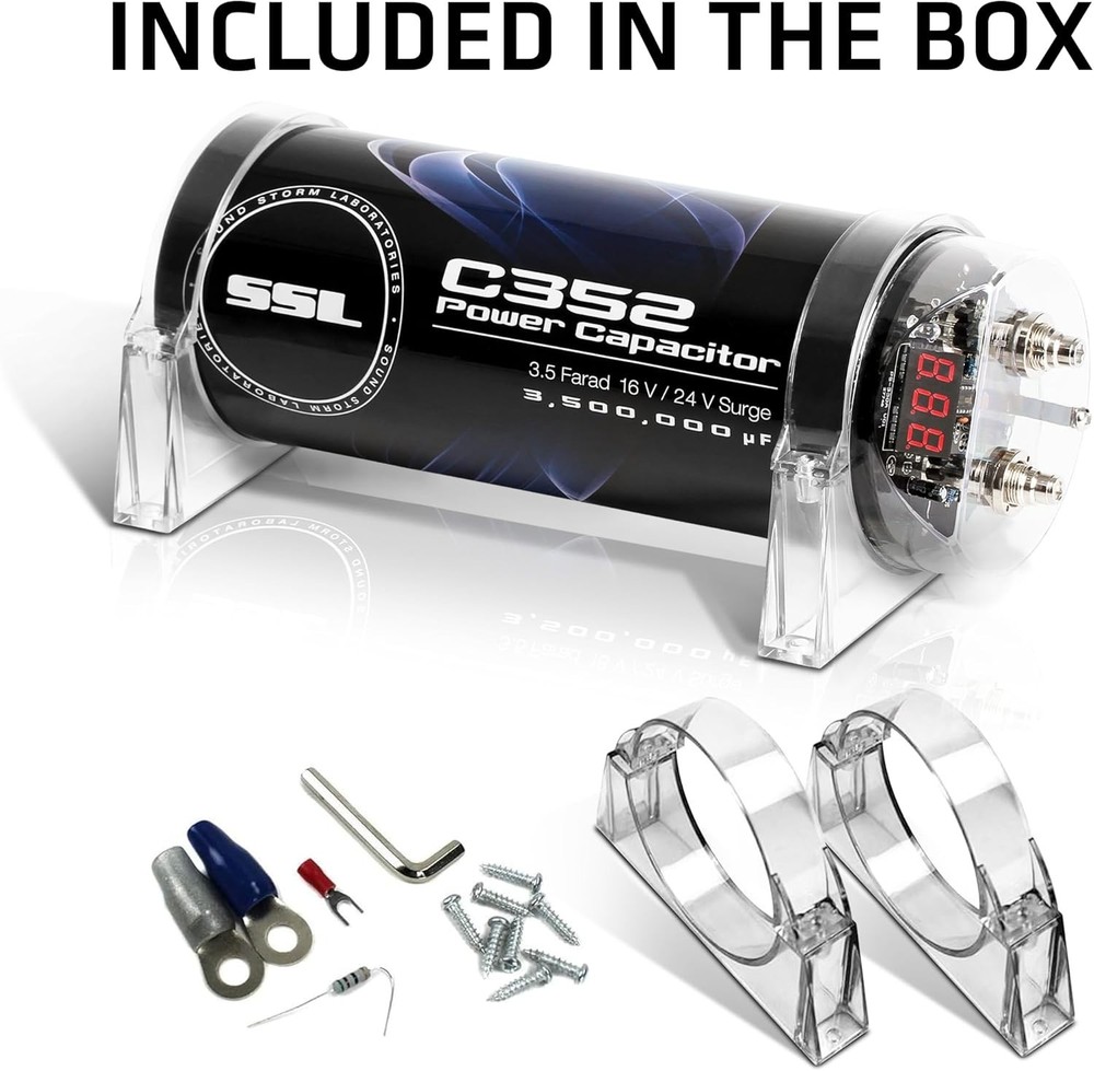 Energy Storage Capacitor for Amplifier, Subwoofer=