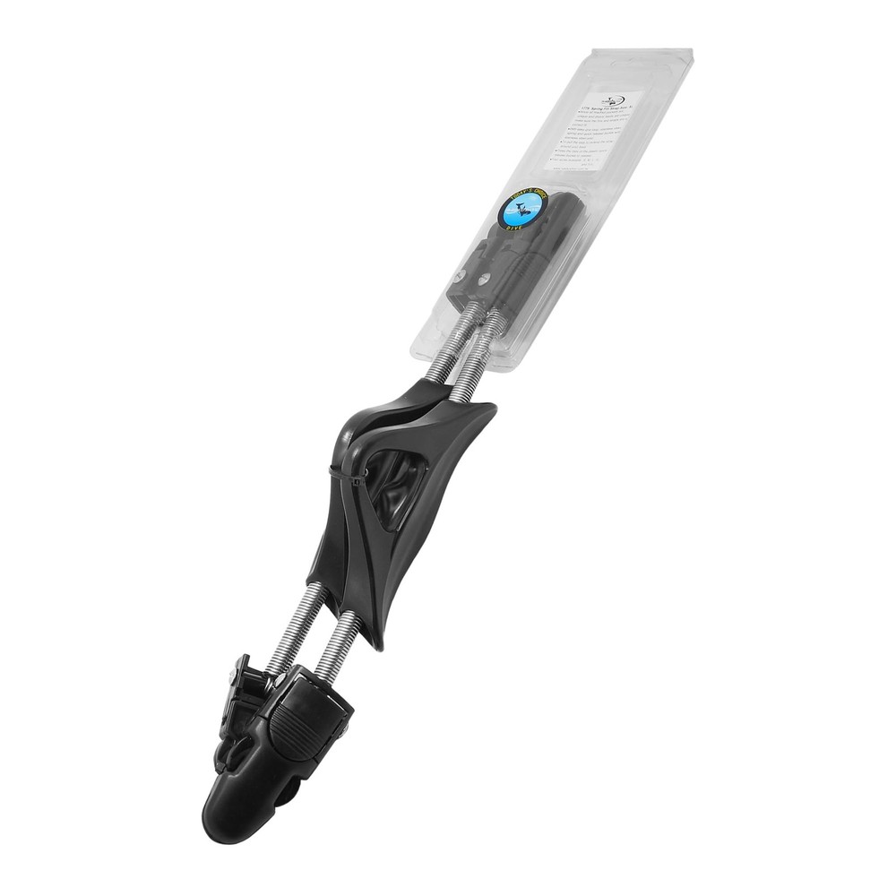 SAEKODIVE Fin Spring Straps with Quick Release Buckles for X-Large, Black