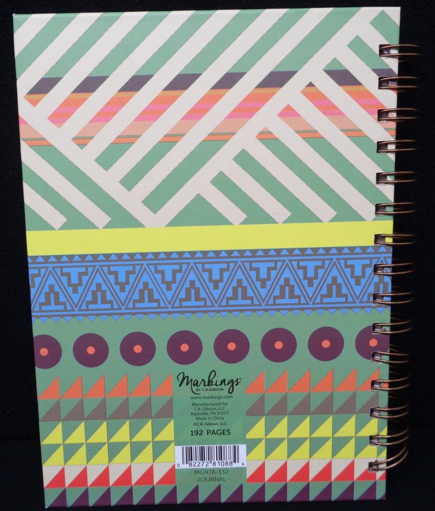MARKINGS 6x8 Spiral Journal Notebook (NEW)