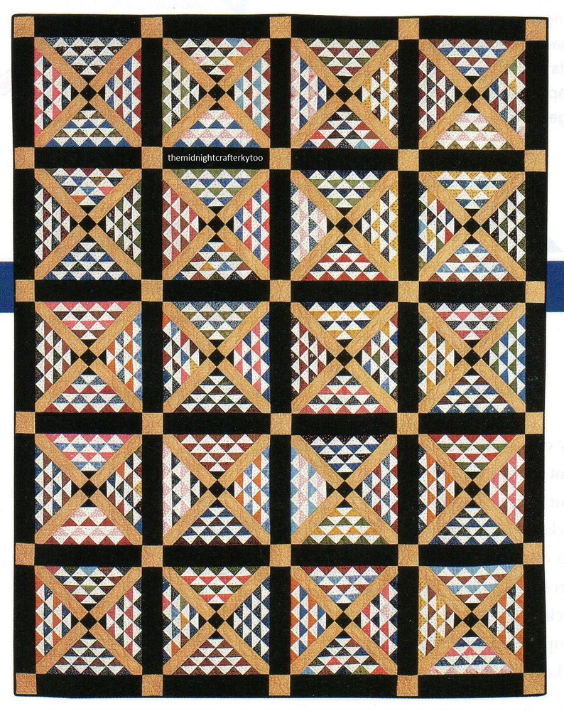 Northport Crossing Quilt Pattern Pieced MF