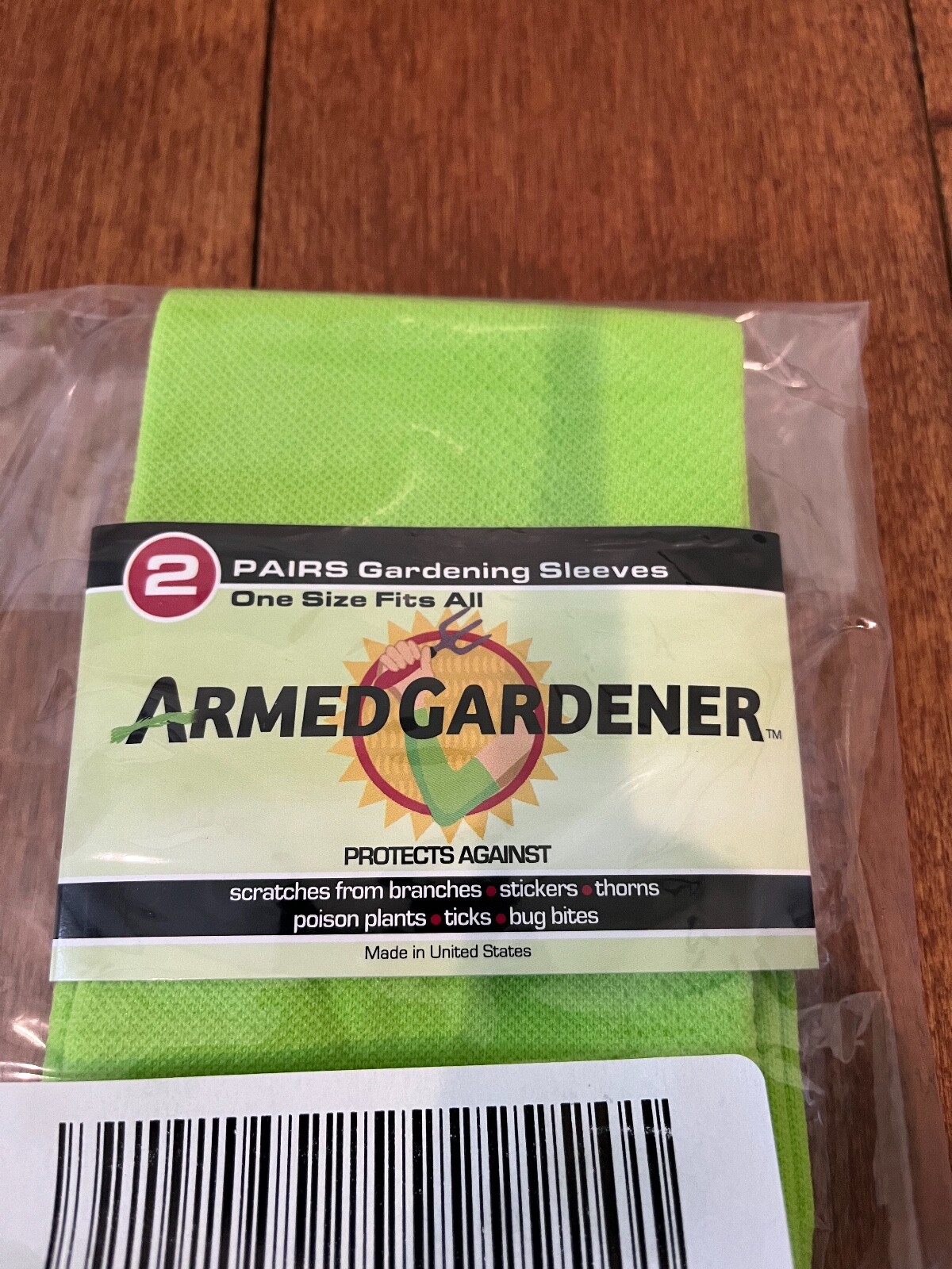 2 Pairs, Armed Gardener, Gardening Sleeves,Protect sun thorns bugs stickers ivy