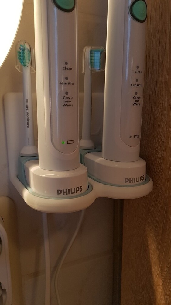 Philips Sonicare Wall Mount 3D Printed