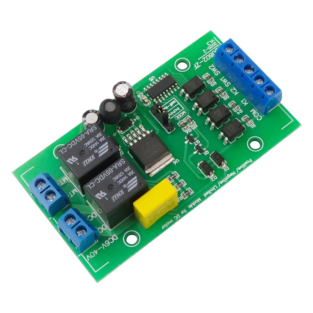 Limit DC Motor Controller 5V 12V 24V Forward Reverse Relay Driver Module Board