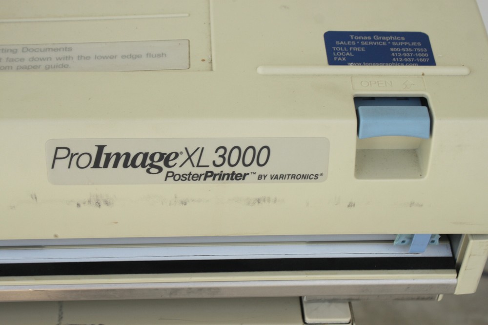 VARITRONICS ProImage XL 3000 Poster Printer & ProFinish Laminating System