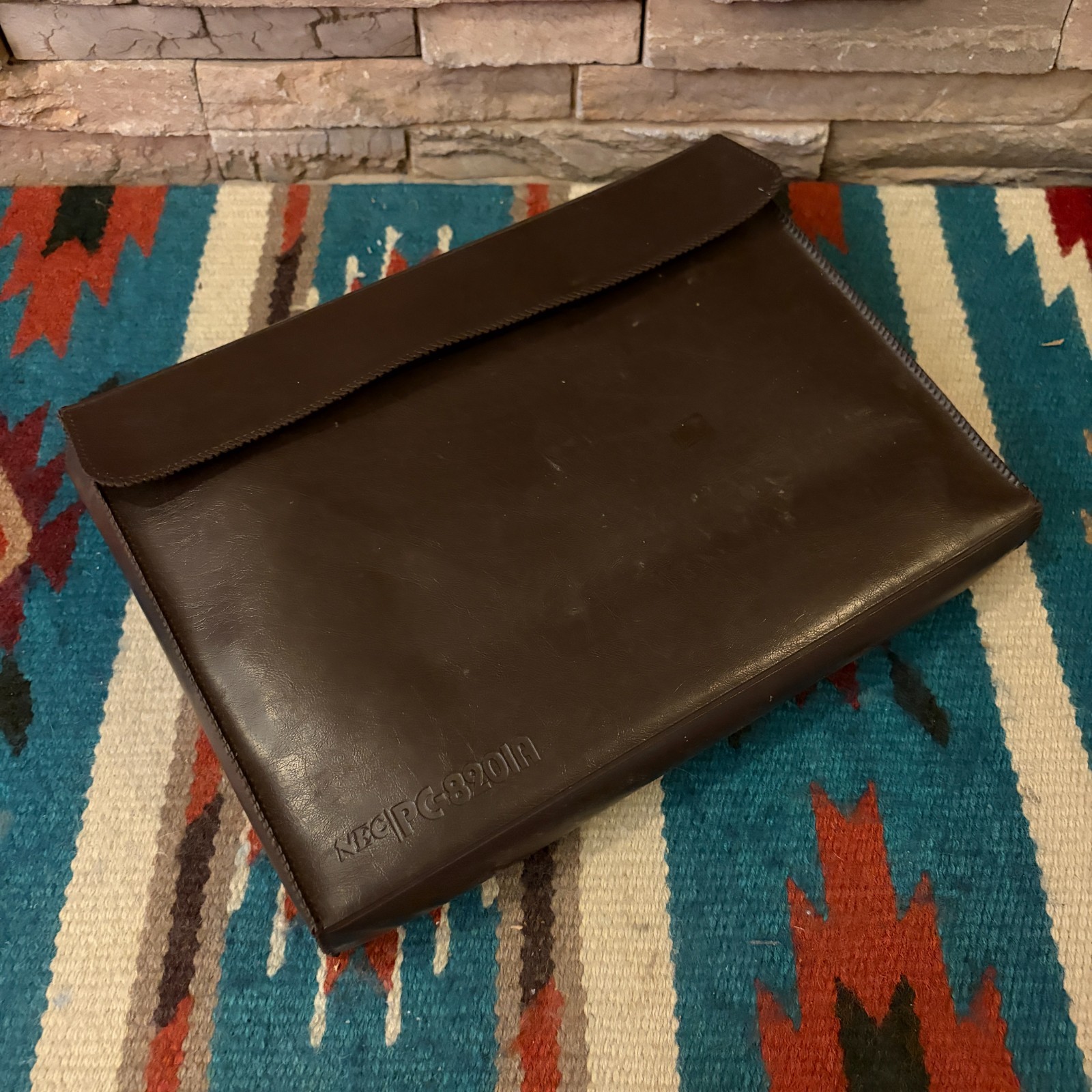 NEC PC-8201A Vintage 1983 Portable Mini Computer w/ Original Bag, For Restore!