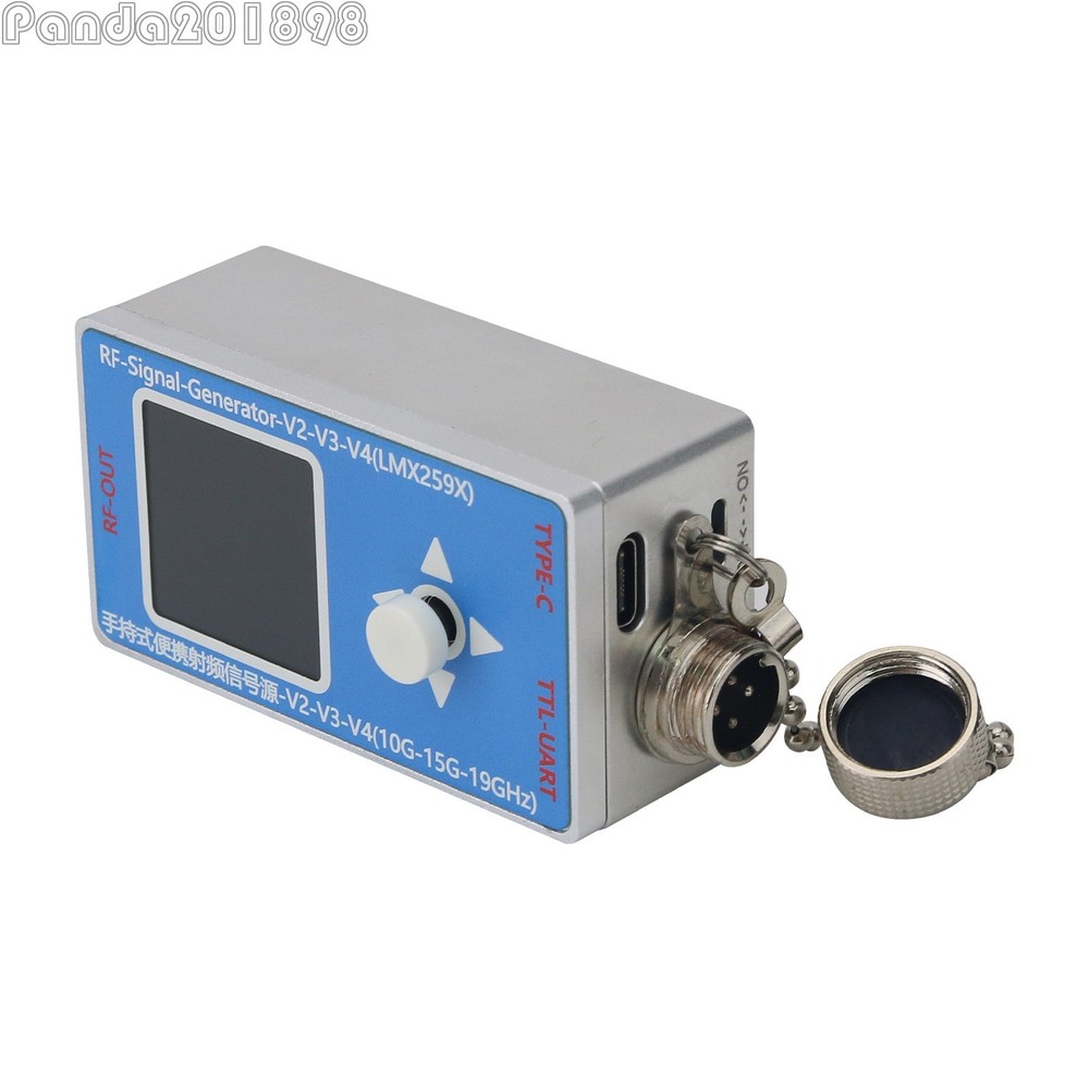 RF-Signal-Generator-V4 (10M-19GHz) Handheld Signal Source with Type-C Cable