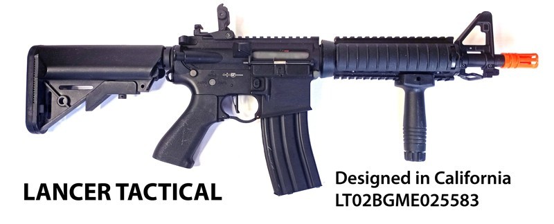 lancer tactical LT airsoft rifle