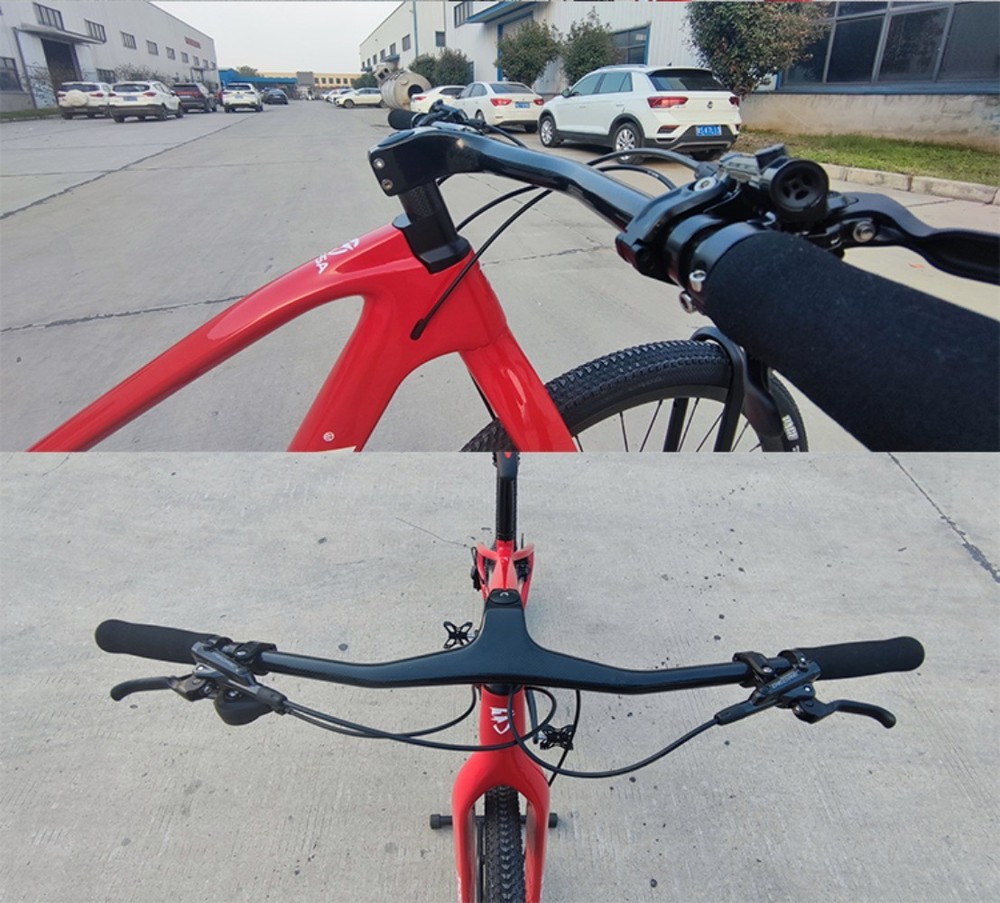 Carbon Mtb Riser Handlebar Swallow Type Integrated Handlebar Glossy or Matt