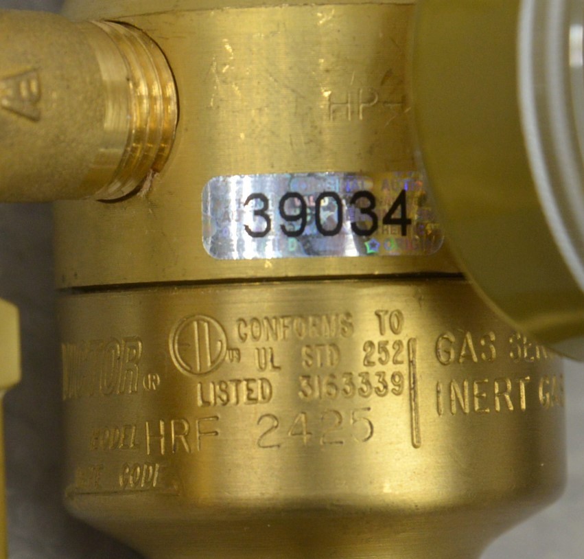 VICTOR Regulator Flowmeter HRF-2425 4000psi