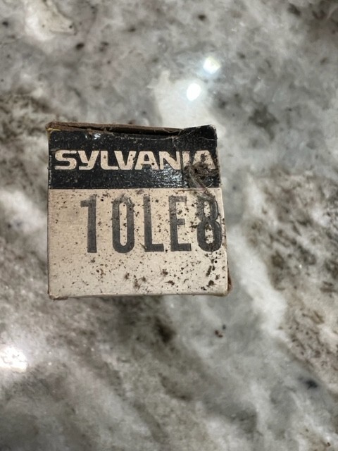 Sylvania Electronic Tube 10LE8 NOS
