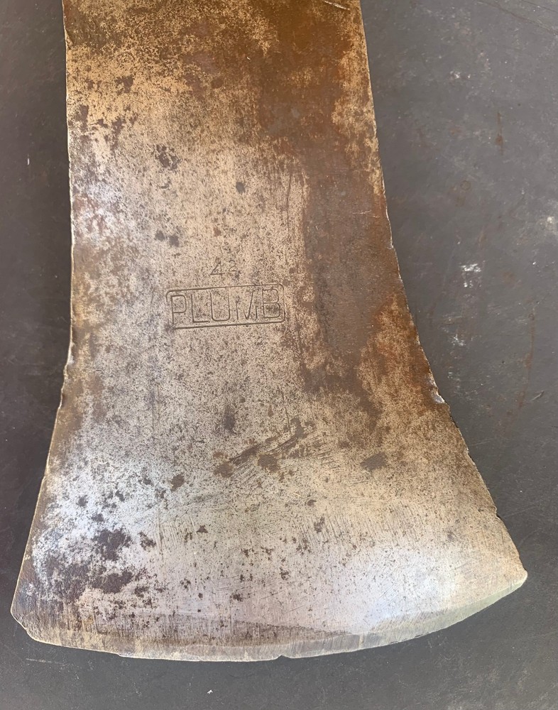 PLUMB 4-2 Swamping Pattern Double Bit Axe Head.