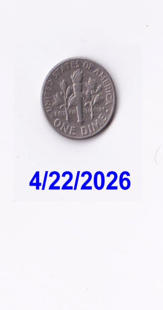 1969P ROOSEVELT DIME SEMI-KEY!Circulated!
