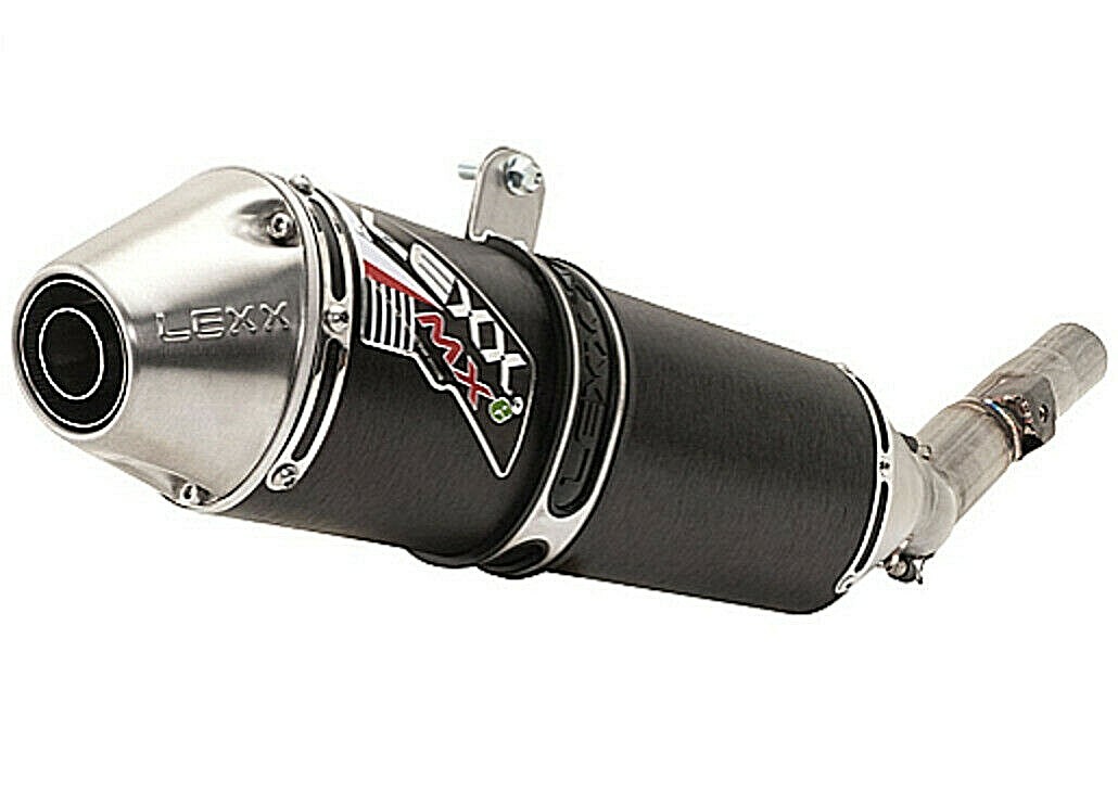 Lexx Slip On Silencer Exhaust Pipe For Kawasaki KFX400 Muffler 2003-06 Gncc Mx