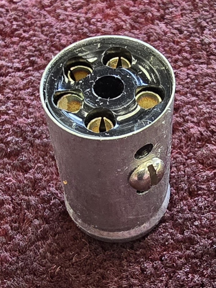 Amphenol 91MPF5L 5-Pin Mini Female Cable Socket Connector with Long Shell Barrel