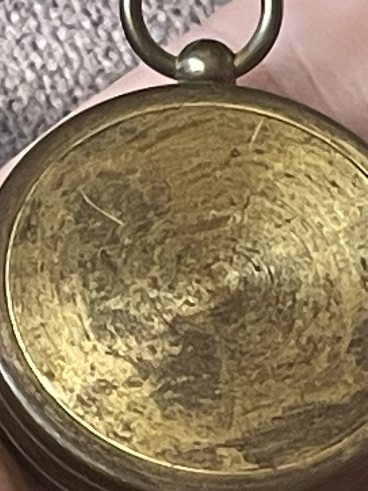 Vintage Navy German Compass Brass