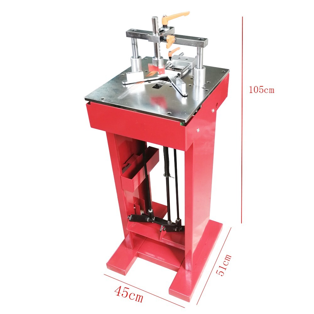 Manual Iron Picture Framing Machine Foot Nail Angle Miter Frame Machine Tool