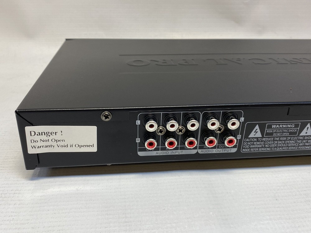 Technical Pro EQ5400 Dual 10-Band Equalizer