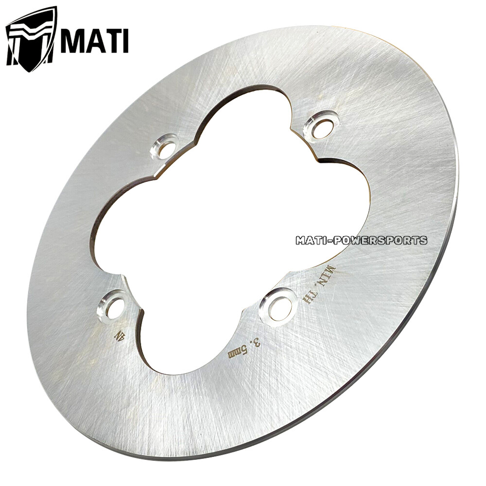 Rear Brake Disc Rotor W/Bolts for Suzuki LT-Z400 LTZ400Z Quadsport Z400 2003-14