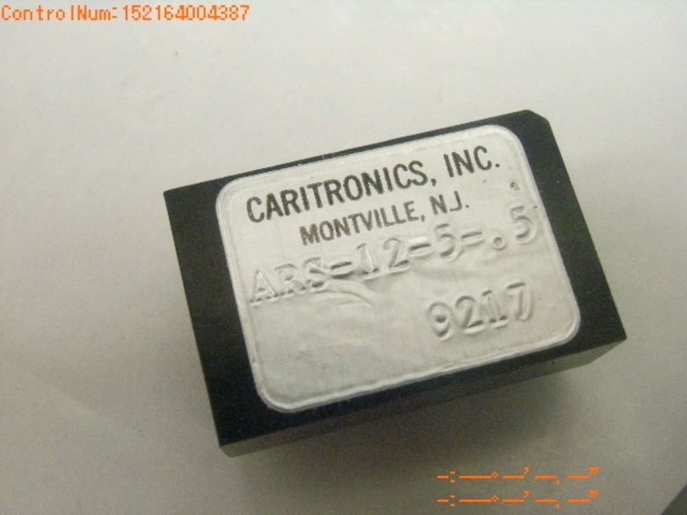 ARS-12-5-.5 CARITRONICS DC/DC Power CONVERTER
