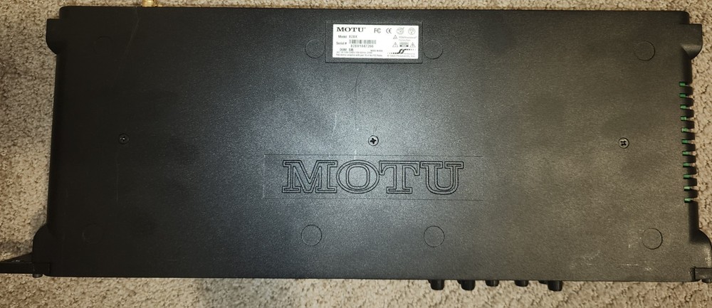 MOTU 828x Thunderbolt/USB2 Audio Interface 828-X Studio Recording U268295