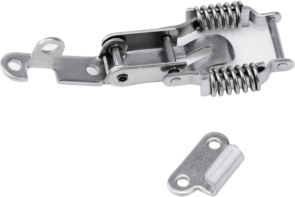 4Set Compression Spring Toggle Latch Lock 304 Stainless Steel Spring Loaded D...