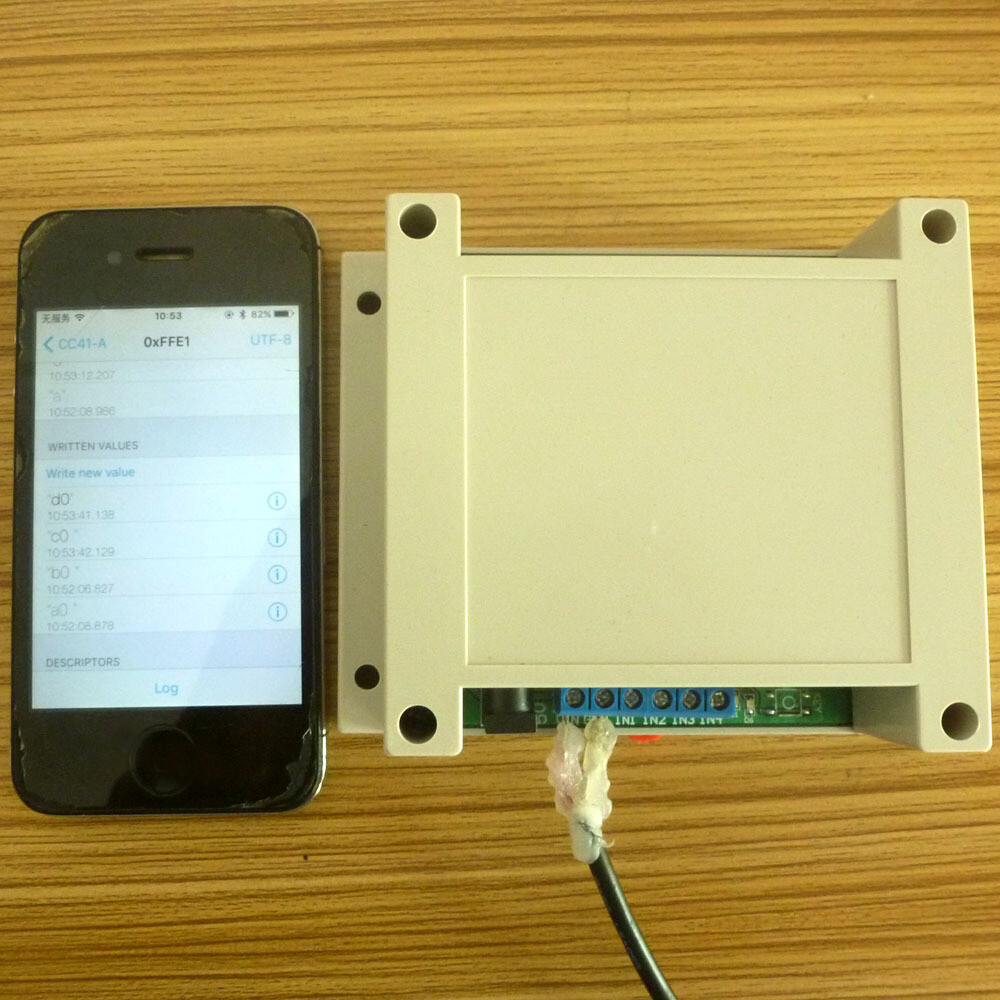 4 Channel Bluetooth Compatible Relay 2.4G RF Wireless Remote control Switch