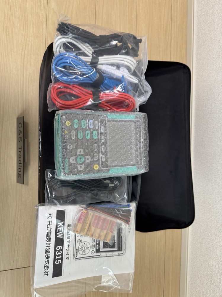 KYORITSU 6315-01 power quality analyzer and clamp sensor set model