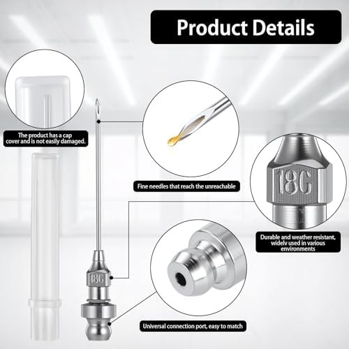 Grease Gun Accessory Kit for Tight Spaces