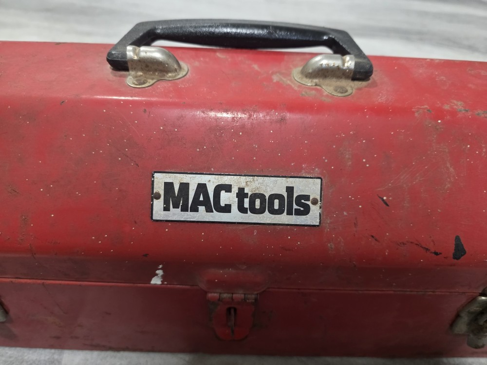 Vintage MAC tools Box Red