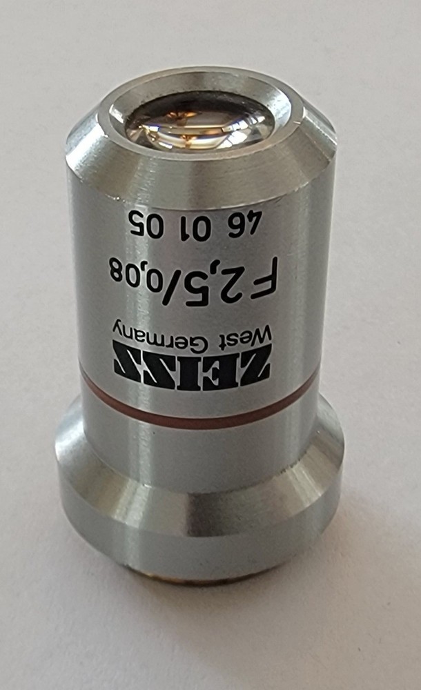 Zeiss F 2.5x Microscope Objective