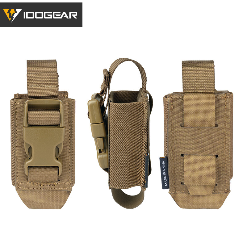 IDOGEAR Tactical Single Flashbang Pouch Tool Pouch Airsoft Multi-Function Gear