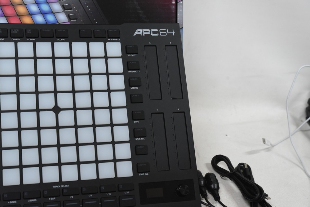 AKAI Professional APC64 Ableton MIDI Controller with Sequencer & Touchstrips
