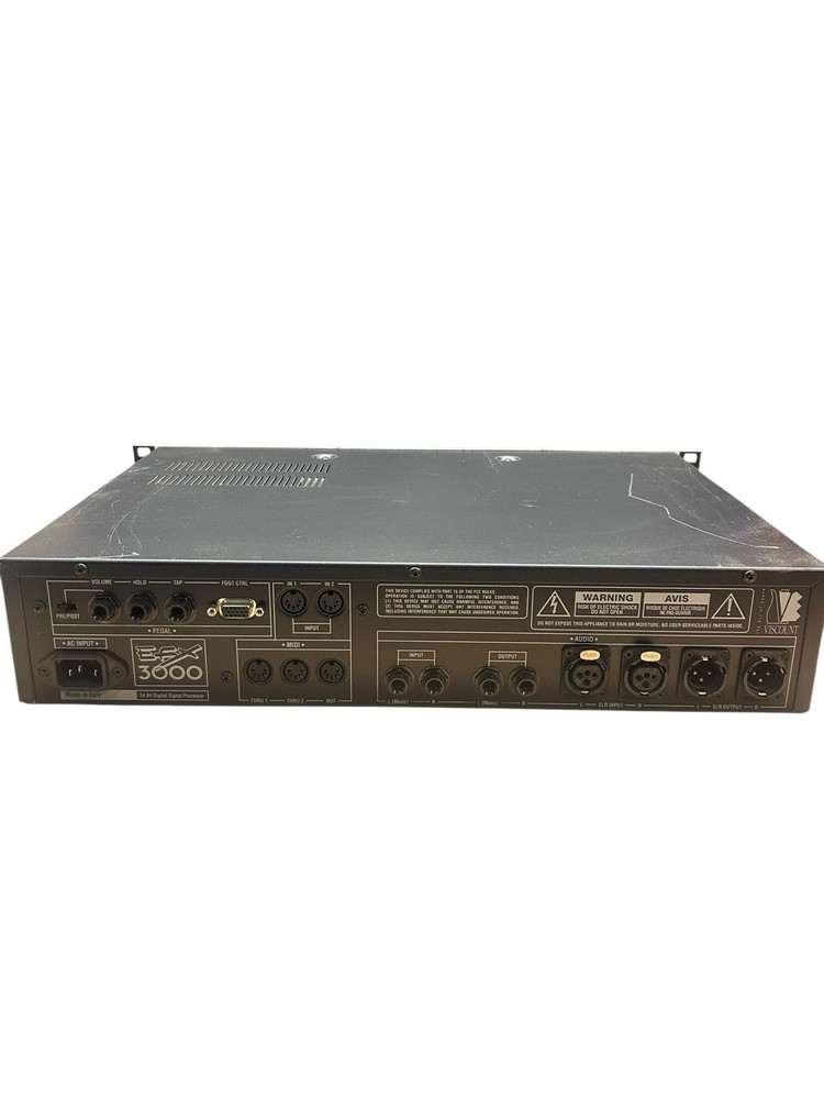 Oberheim GM 1000 Professional Guitar Multi-Effects Processor Rackmount Tested