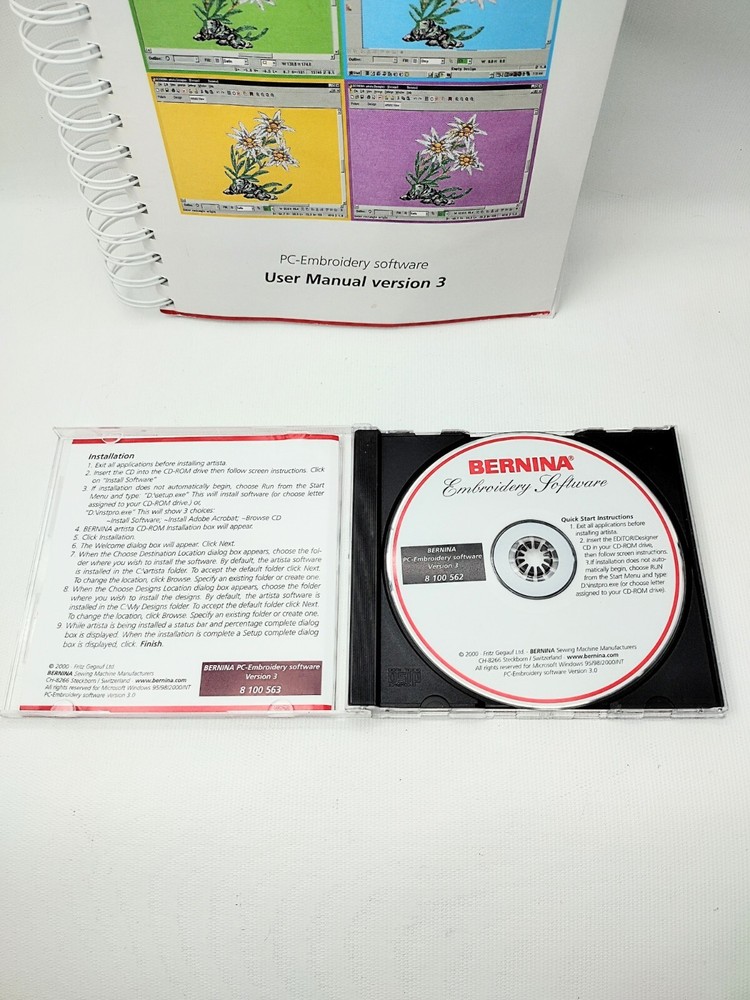 Bernina Embroidery Software Version 3 For Windows 98