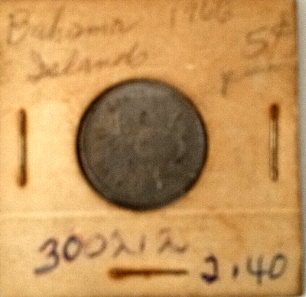 Bahamas 1966 5 Cents Quality World Coin