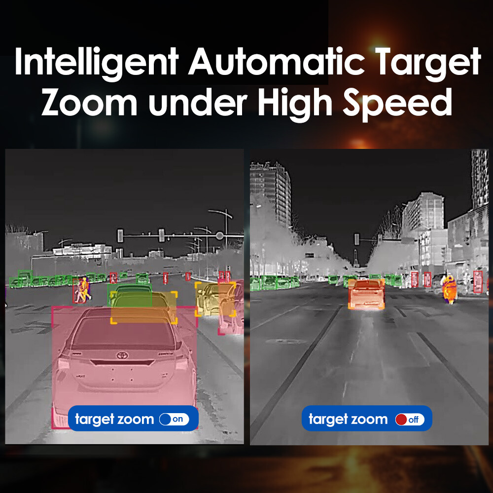 NV300 Thermal Imaging Dash Camera AI powered 32G Card Loop Record Anti-glare