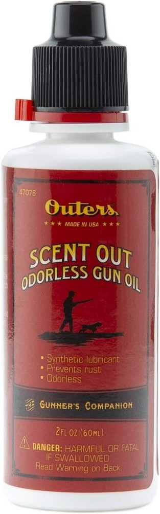 Outers Scent Out Odorless Gun Oil (2-Ounce)