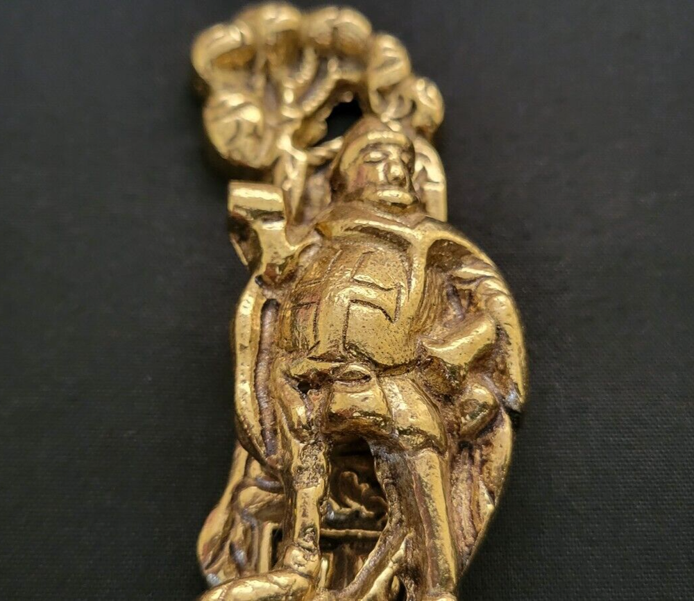 Vintage Mid-Century Brass Door Knocker
