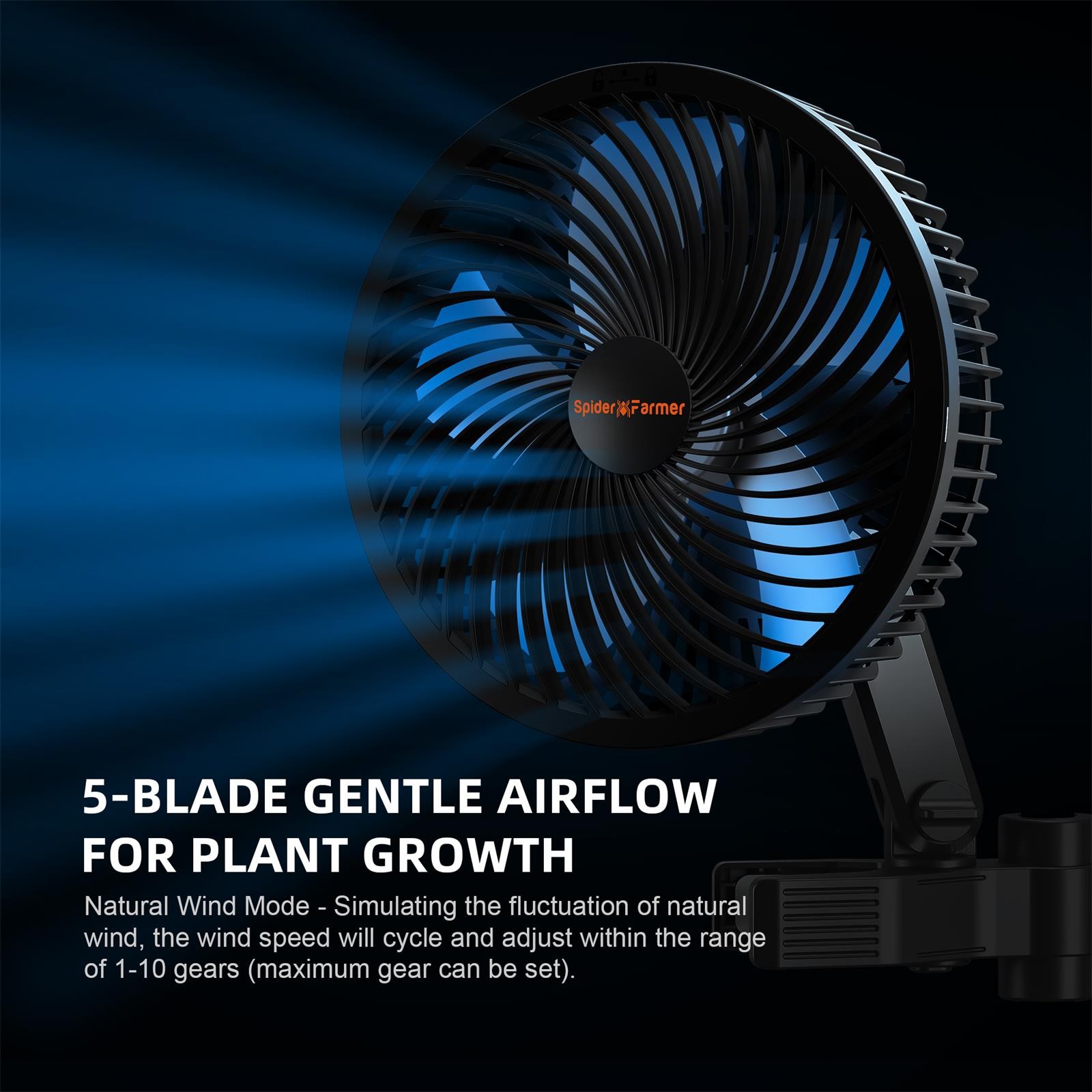 2025 Spider Farmer 3x3ft Smart Grow Tent Kit 300W LED+GGS+Clip fan,Wifi-Control