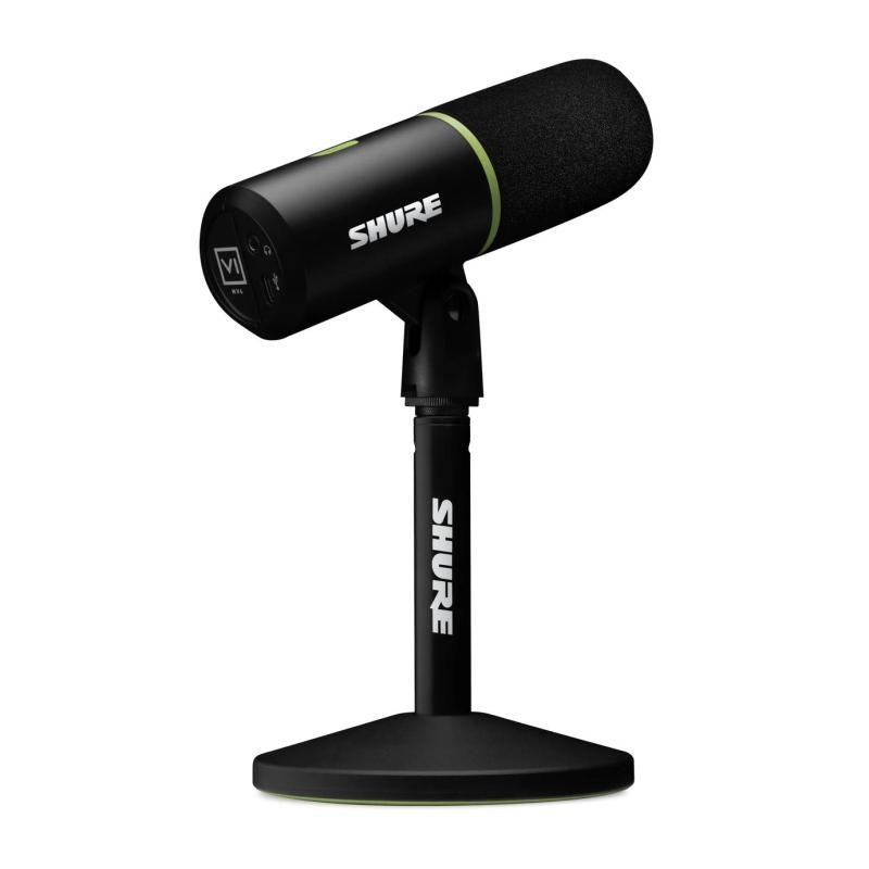 Shure MV6 Microphone Black Desktop Microphone