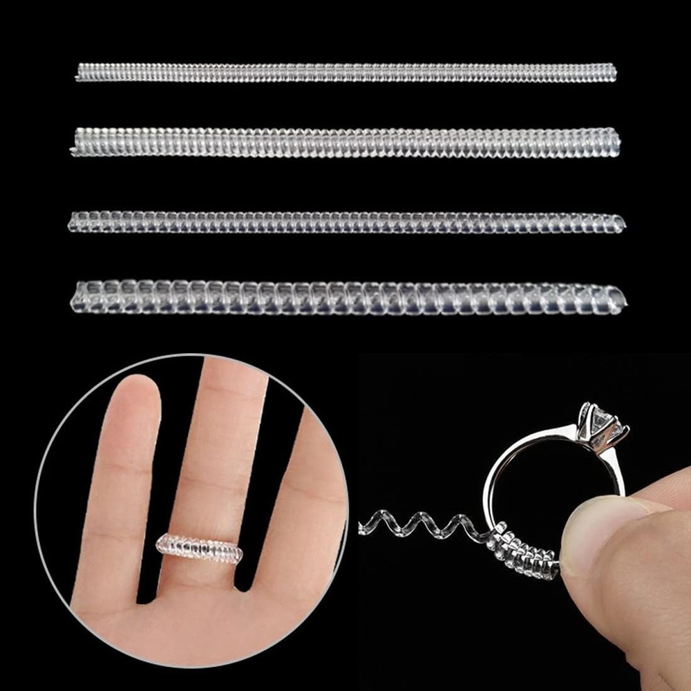 3pc Ring Size Reducer Invisible Ring Size Reducer Invisible Transparent