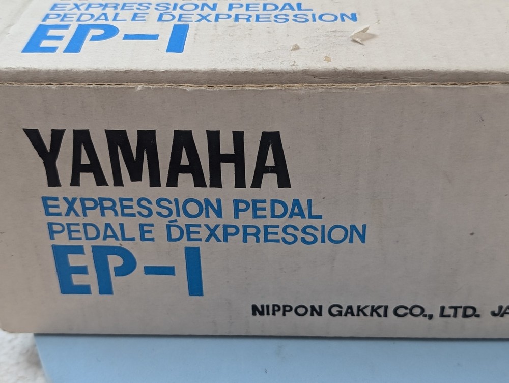 Yamaha Keyboard EP-1 Volume/Expression Pedal Electronic Musical Instruments Inc