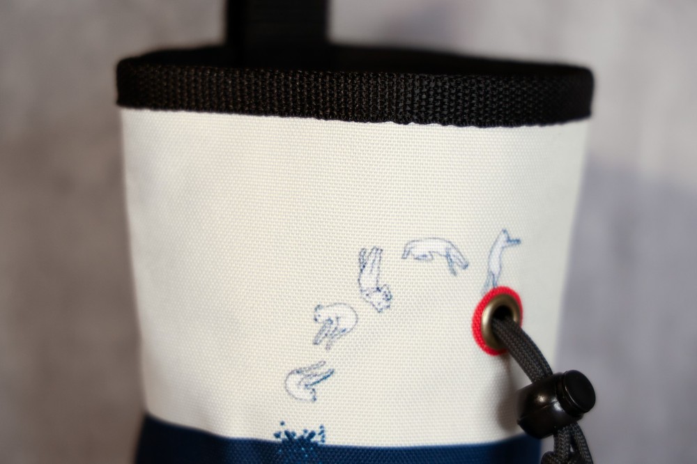 Acrobatic Cat Chalk Bag | Grace in Motion