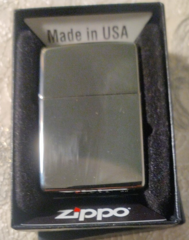 Zippo Lighter Regular Street Chrome Smooth