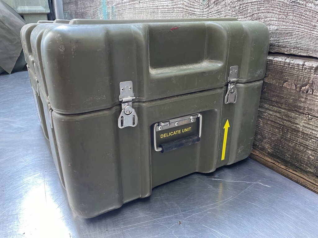 25x19x15 Exterior, Pelican Hardigg Weather Tight Transport Case Military Medical