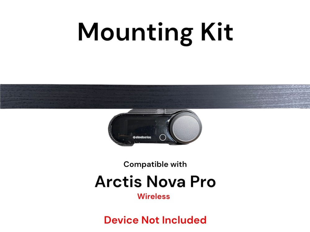Desk Mount Kit for SteelSeries Arctis Nova Pro Wireless Hub - Mounting Bracket