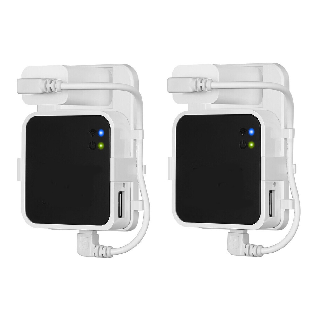 2Pack Simple Mount Bracket Holder Outlet Wall Mount Fit For Blink Sync Module 2